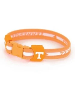 Tennessee Volunteers NCAA 7" Titanium Sport Bracelet - Picture 1 of 2