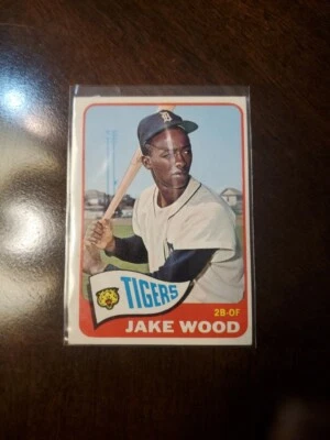 1965 Topps  #547 Jake Wood High Number ( Marker J) (C) - Image 1 of 2
