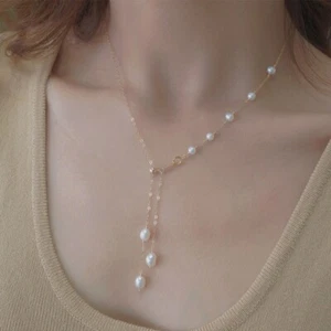 collana di perle bianche naturali mare del sud - Foto 1 di 5