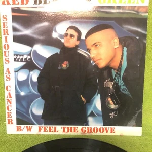 Red Black & Green – Serious As Cancer / Feel The Groove - 12" VINYL SINGLE - Picture 1 of 3