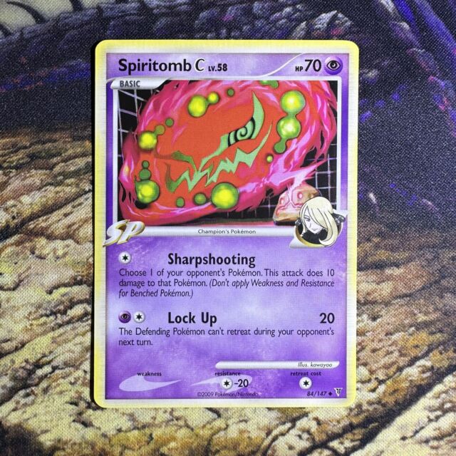 Spiritomb Reverse - Platinum Supremes Victors Pokémon card 84/147