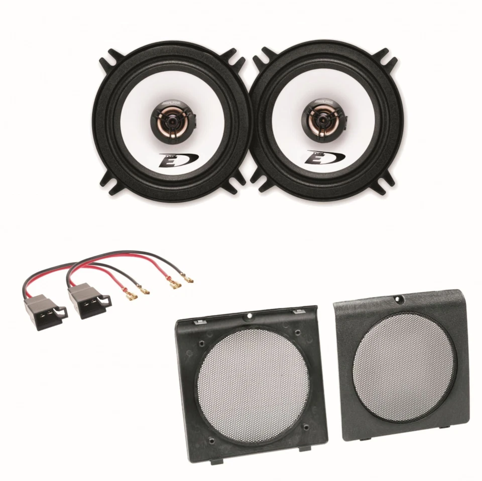 Alpine SXE-1325S 2 Wege Lautsprecher Boxen System Einbauset Golf 2 Türen vorne - Bild 1 von 1