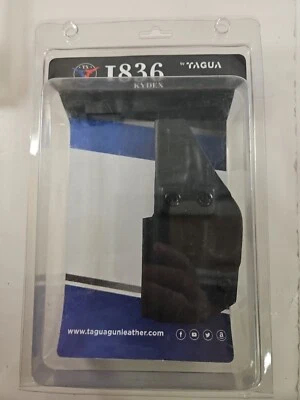 Tagua AMBI-DTR-355 Optic Ready Glock 43 9m Ambi Black IWB/OWB Belt Kydex Holster - Image 1 of 4