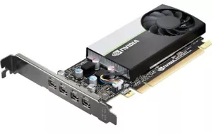 PNY Nvidia T1000 4GB GDDR6 4x Mini DP PCIe 3.0 x16 VCNT1000-PB GPU Graphics Card - Picture 1 of 6