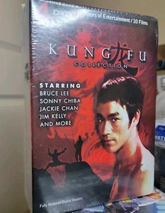 Kung Fu Collection 4 Disc Set Bruce Lee Jackie Chan Sonny Chiba Brand New Sealed - Picture 1 of 1
