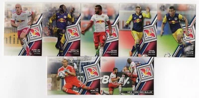 NEW YORK RED BULLS TOPPS MLS SOCCER LOT OF 7 CARDS - Image 1 of 2