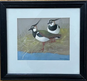 Ralston Gudgeon, Scottish 1910-1984, Signed Watercolour - 'Lapwings' - Picture 1 of 5