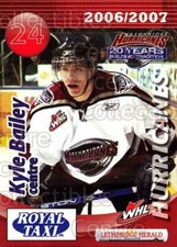 2006-07 Lethbridge Hurricanes #1 Kyle Bailey
