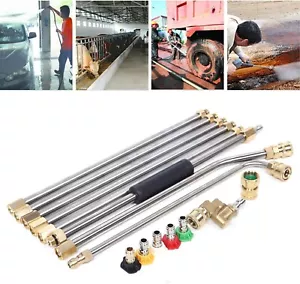 Gutter Cleaning Tool Extension Wand Lance Pressure Washer Roof Cleaner 4000PSI - Picture 1 of 4