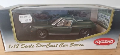 KYOSHO 1:18 SCALE LOTUS EUROPA SPECIAL CAR  (GREEN) MODEL 08151G - Image 1 of 4