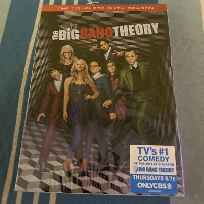 BIG BANG THEORY- THE COMPLETE SIXTH SEASON- DVD- REGION 1- NEW/SEALED - Image 1 of 2