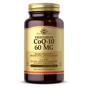 Solgar Vegetarian CoQ-10 60 mg 180 Vegetable Capsules - Picture 1 of 10