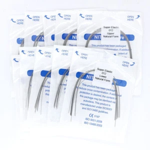 Archi ortodontici Dentali Nichel titanio naturale ortodonzia Dental Orthodontic! - Imagen 1 de 12