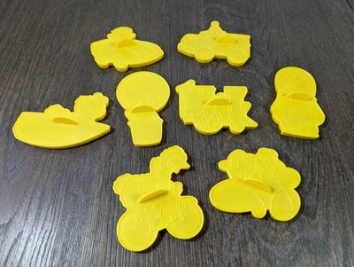 VTG Wilton Sesame Street Going Places Cookie Cutters Ernie Bert Big Bird Grover - Image 1 of 4