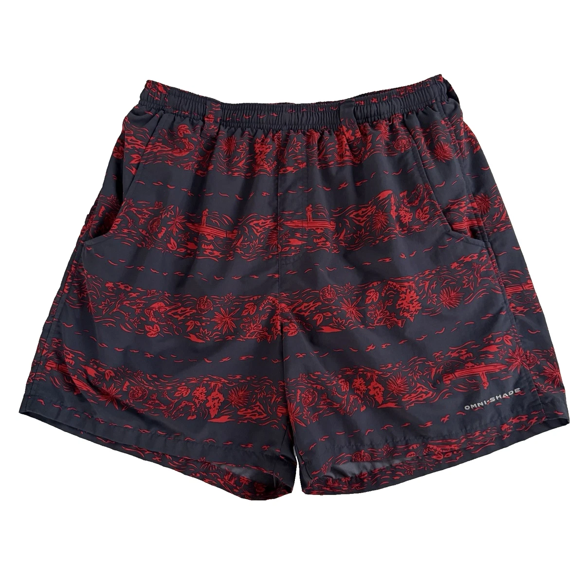 Columbia Men's Super Backcast Water Shorts - Black Inside Out Camo, Small (Pack Of 6) - View #11