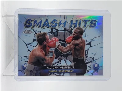 FLOYD MAYWEATHER JR. 2024 TOPPS CHROME SMASH HITS BOXING REFRACTOR B Q4354 - Image 1 of 2