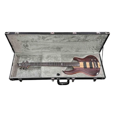 ESP LTD B-5E Electric 5-String RH Bass Guitar - Two-Tone Brown/Mahogany - Image 1 of 4