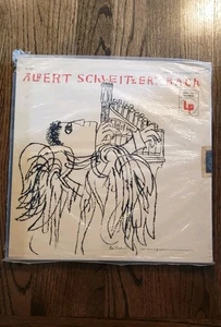 Bach Organ Music Vols IV, V & VI - Albert Schweitzer-3 Record Set *SEALED!* 1955 - Picture 1 of 16