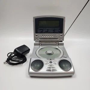Sharper Image CD Radio Alarm Clock Soother SI785 With Power Adapter Tested Read - Picture 1 of 22