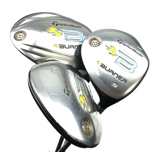 Taylormade Burner 2008 Driver, 3 Wood, 5 Wood / Ladies Flex - Picture 1 of 10