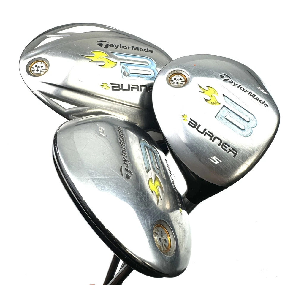 Taylormade Burner 2008 Driver, 3 Wood, 5 Wood / Ladies Flex - Image 1 of 4