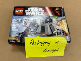LEGO Star Wars 75132 - First Order Battle Pack - Damaged Box and Sealed - New