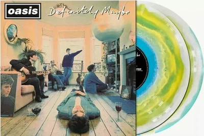 OASIS DEFINITELY MAYBE LIMITED EDITION TRI COLOUR - 30TH ANNIVERSARY - IN STOCK - Image 1 of 3