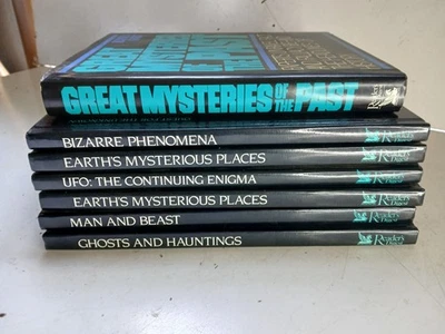 Reader's Digest Quest for the Unknown -6 BOOK LOT + Great Mysteries Of The Past — 第 1/4 张图片