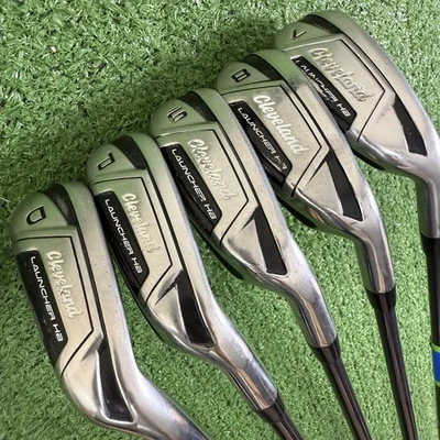 Juego de plancha Cleveland Launcher HB 7-PW DW Miyazaki 6A C Kia Senior A Flex diestro Foto 1 de 4