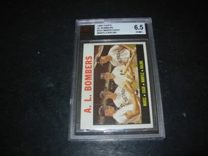 1964 Topps BB #331-AL Bombers-Maris, Mantle, Cash, Kaline-Graded BVG 6.5 Ex-Mt+ - Picture 1 of 3