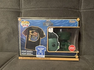 Funko Pop Tees Black Panther Wakanda Forever 1094 Namor Figur & XL T-Shirt NEU - Bild 1 von 2