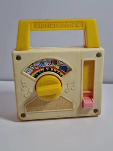 Vintage 1981 Fisher Price Toy Over The Rainbow Wind Up Musical Toy - no sound - Picture 1 of 3