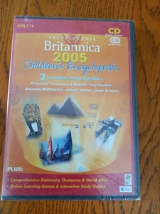 BRITANNICA 2005 KINDERENZYKLOPÄDIE PC CD ROM VERSIEGELT - Bild 1 von 3