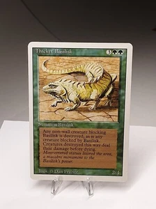 MTG - 3rd Edition - Revised - Thicket Basilisk - Uncommon - LP+ NM - Picture 1 of 3