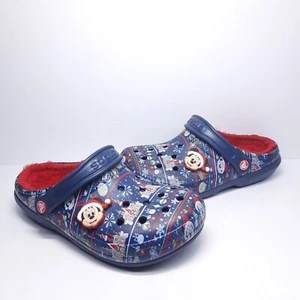 Disney Mickey Mouse Leucht Crocs Weihnachten Urlaub Schuhe Größe M5, W7 - Bild 1 von 22