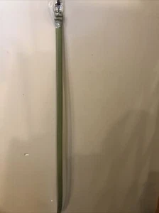 Correa de cuero para mujer con hebilla en D 1"" de ancho X 43"" de largo verde grande (8-HG-2) - Imagen 1 de 5