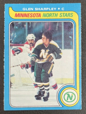 1979-80 O-Pee-Chee OPC Hockey - #93 Glen Sharpley - Minnesota North Stars - Image 1 of 2