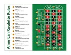 LAMINATED ROULETTE STRATEGY CHEAT SHEET CARD 8 1/2 X 11 PERFECT FOR CASINO NIGHT