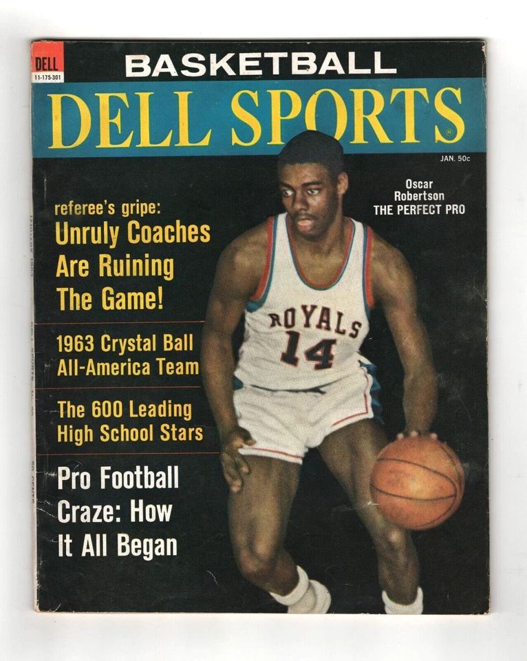 Revista Dell Sports Basketball enero 1963 - Oscar Robertson #M1831 Foto 1 de 1