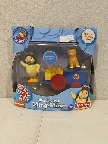 Wonder Pets Pet Ming Ming Action Pull Back Bobbles Toy Figures Nickelodeon 2007 Cover