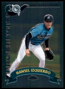 2002 Topps Traded & Rookies #T232 Hansel Izquierdo Rookie cromato - Foto 1 di 2