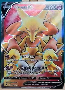 POKEMON - Farbenschock - Simsala V - 172/185 - deutsch - Bild 1 von 1