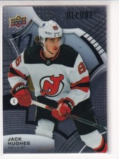 21/22 UD ALLURE JACK HUGHES BASE CARD #100
