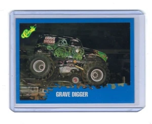 1990 Classic Monster Trucks Racing Trading Cards #115 GRAVE DIGGER Rookie RC - Picture 1 of 2