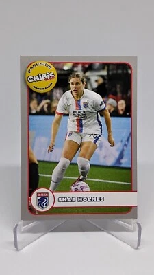 2023 Parkside NWSL Chibis Club Shae Holmes Rookie RC Grey/Platinum 3/5 #18 - Image 1 of 2