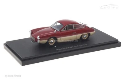 Panhard X87 Dolomites 1953 Rosso/Beige autocult 1:43 02028 - Immagine 1 di 4