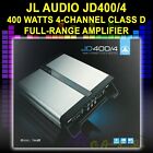 JL AUDIO JD400/4  4-CHANNEL CLASS D FULL-RANGE AMPLIFIER 400 WATTS JD AMP NEW!