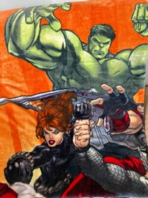 Marvel Avengers Quente, Macio e Grosso, Pelúcia e Tão Colorido - GRANDE Cobertor! - Imagem 1 de 4