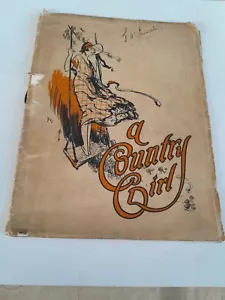 Firmado The Leeds Sylvians A Country Girl Programa Gran Teatro Leeds década de 1920 - Imagen 1 de 12