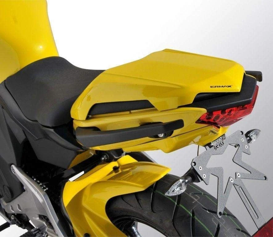 Capucha de asiento Ermax MTL blanca perla polvo de estrellas blanca Kawasaki Ninja 650 R 2013-2013 Foto 1 de 1